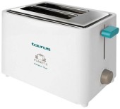 Prajitor paine Taurus Planet II PTTOF301, 750 W, 2 felii, Termostat, 6 trepte, Functia Stop (Alb)