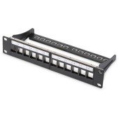 Professional DN-91420 - patch panel (blank) - 1U - 10