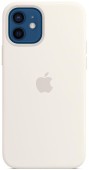 Protectie Spate Apple MHL53ZM/A pentru Apple iPhone 12, iPhone 12 Pro, Silicon (Alb)