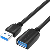 Przedłużacz USB 3.0 męski USB do żeński Vention VAS-A45-B300 3m (czarny)