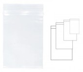 Pungi plastic cu fermoar pentru sigilare, ziplock 40x60 mm 100 buc/set