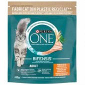 Purina One Bifensis, hrana uscata pentru pisici, pui, 450 g