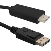 Qoltec Cable DisplayPort v1.1 male | DisplayPort v1.1 male | 1080p | 3m