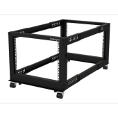 Rack independent StarTech 4POSTRACK8U, 8U (Negru)