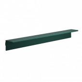 Raft de perete JOANNE 1200 mm, Modern: verde sticla Raft de perete JOANNE 1200 mm, Modern: verde sticl