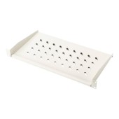 Raft fix pentru rack 19inch, 1U (Alb)