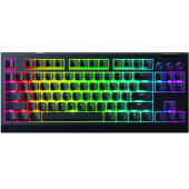 Razer Tastatura Gaming Wireless Razer BlackWidow V4 Tenkeyless HyperSpeed, 2.4G/Bluetooth, Autonomie 980 ore, Chroma RGB Negru