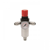 Regulator de presiune cu filtru, manometru, 2 cuple rapide iesire, max. 12 bar, racord intrare 3/8', FIAC, tip 950/1