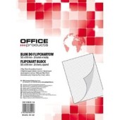 Rezervă hârtie flipchart 70gr 58.5x81cm 20 coli/top - caroiată, Office Products