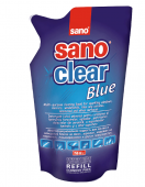 Rezerva solutie pentru geamuri Sano Clear Blue Refill 750 ml Rezerva solutie pentru geamuri 750 ml Sano Clear Blue Refill