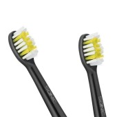 Rezerve pentru periuta de dinti electrica Teesa Sonic Black / Teesa Sonic Black 2, soft, 2 buc (Negru)