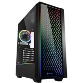 RGB LIT 200 ATX 1xGlas Negru