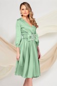 Rochie de ocazie Pretty Girl mint in clos cu cordon detasabil tip funda