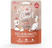 ROSEWOOD Recompensă pentru câini PIGS IN BLANKETS, ediţie Crăciun 100g
