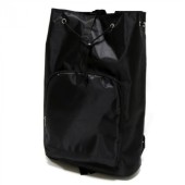 Rucsac iSEN Bag 1 Negru, Rezistent la apa, Buzunar frontal cu fermoar, Catarama ajustabila, 50 x 40 x 10cm