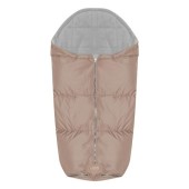 Sac termic de iarna pentru carucior Lorelli Beige, impermeabil, captuseala polar fleece