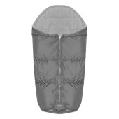 Sac termic de iarna pentru carucior Lorelli Grey, impermeabil, captuseala polar fleece