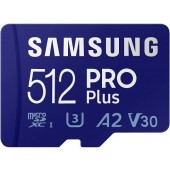 Samsung Card memorie Samsung PRO Plus + Cititor USB carduri micro-SDXC, MB-MD512KB/WW, 512GB