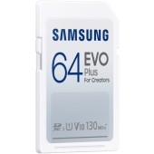 Samsung Card Samsung EVO Plus for Creators R130 SDXC 64GB UHS-I U1 Clasa 10