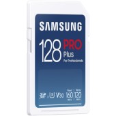 Samsung Card Samsung PRO Plus for Professionals R160/W120 SDXC 128GB UHS-I U3 Clasa 10