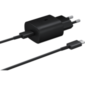 Samsung Incarcator Samsung Super Fast Charging (Max. 25W), C to C Cable, Negru