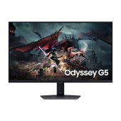 Samsung Monitor Gaming IPS LED Samsung 32 LS32DG500EUXEN, QHD (2560 x 1440), HDMI, DisplayPort, Pivot, 180 Hz, 1 ms, Negru