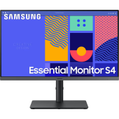 Samsung Monitor IPS LED Samsung 24 LS24C430GAUXEN, Full HD (1920 x 1080), VGA, HDMI, DisplayPort, 100 Hz, 4 ms, Negru