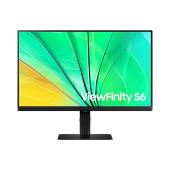 Samsung Monitor IPS LED Samsung 24 LS24D600EAUXEN, QHD 2560 x 1440, HDMI, DisplayPort, Pivot, 100 Hz, 5 ms Negru