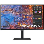 Samsung Monitor IPS LED Samsung LS27B800PXPXEN, 27, UHD, HDR400, 5ms GTG, Negru