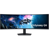 Samsung Monitor QLED Samsung Odyssey G9 49 LS49CG954EUXEN, 5120 x 1440, HDMI, DisplayPort, Ecran curbat, 240 Hz, 1 ms, Negru