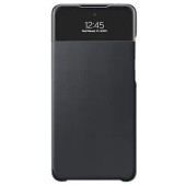 Samsung Protectie S-View Wallet Cover Samsung EF-EA725PBEGEE pentru Samsung Galaxy A72 (Negru)