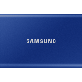 Samsung SSD extern Samsung T7, 500GB, USB type-C 3.2, albastru