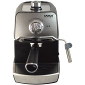 Samus Espressor Samus Aroma 20 Black, 20 bari, Dispozitiv spumare, 1.2l , Negru/Inox