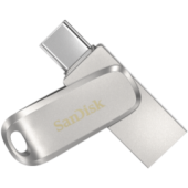 Sandisk Stick memorie SanDisk Ultra Luxe Dual Drive 32GB, USB-C/USB 3.1, Silver