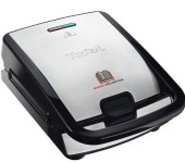 Sandwich maker Tefal Fast Food Collection SW854D16, 700 W (Inox/Negru)