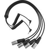 Saramonic Cable SR-C2020 Dual 3.5mm TRS Male to Four XLR Male Cable (SR-C2020)