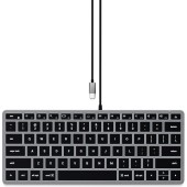 Satechi Satechi Slim W1 USB-C BACKLIT Wired Keyboard - US - Space Grey