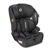 Scaun auto pentru copii Lorelli Benevento Black Jasper, Isofix, i-Size, 15 luni-12 ani, 76-150 cm, certificat R129, tetiera reglabila, protectie in caz de impact