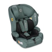 Scaun auto pentru copii Lorelli Benevento Green Pine, Isofix, i-Size, 15 luni-12 ani, 76-150 cm, certificat R129, tetiera reglabila, protectie in caz de impact