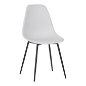 Scaun Ballen Alb 41.5x53x84.5 cm