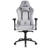 Scaun Gaming DELTACO GAMING DC440L, Ergonomic, Cadru aluminiu, Reglabil (Gri deschis)