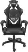 Scaun gaming Fury Avenger L (Negru/Alb)