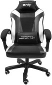 Scaun gaming Fury Avenger M+ (Negru/Alb)