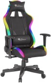 Scaun gaming Genesis Trit 600, reglabil, RGB (Negru)