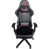 Scaun gaming Marvo CH-106, din Piele sintetica, Ergonomic, Reglabil, Negru