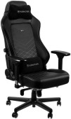 Scaun gaming Noblechairs Hero, reglabil (Negru/Alb)