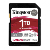 SDXC Canvas React Plus 1TB, Class 10, UHS-II U3, V60