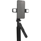 Selfie Stick cu Telecomanda si Lumina LED, 167cm - Techsuit (K30S) - Black