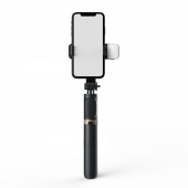 Selfie Stick Trepied cu Lumina Led Q03s