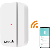 Senzor de Usa/Fereastra Smart wireless WiFI Mentor SY068 cu baterii, 3 ani durata de viata, 2.4GHz